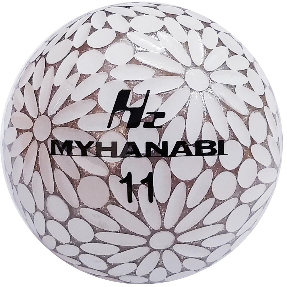 [trial] Myhanabi H2 Golfball Trial Unit 1 Sleeve X 3 Colors (9 Balls 